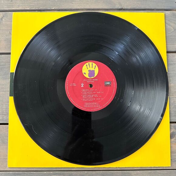 The J. Geils Band Sanctuary vinyl LP record (1978) EMI SO-17006 VG+/VG - Picture 6 of 7
